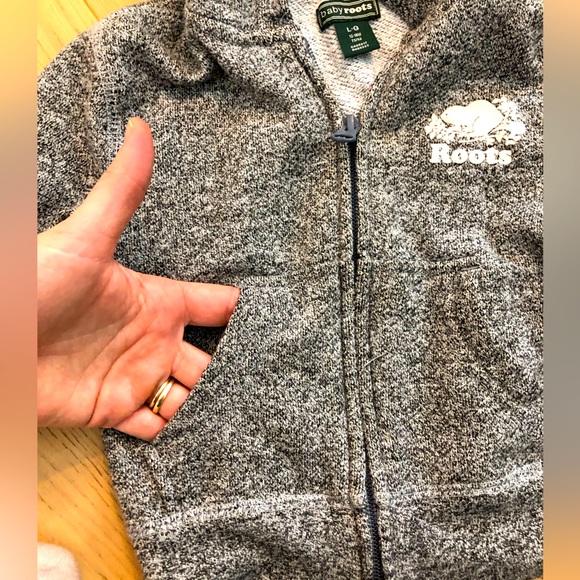 Roots original salt and pepper baby sweatsuit - Picture 9 of 9